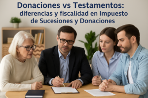 Asesoramiento legal en donaciones y testamentos para familias”.