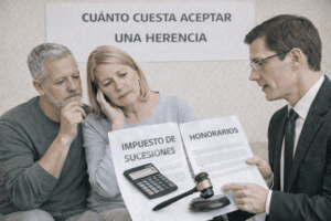 Cuanto cuesta aceptar una herencia