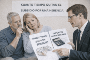 cuánto tiempo quitan el subsidio por una herencia