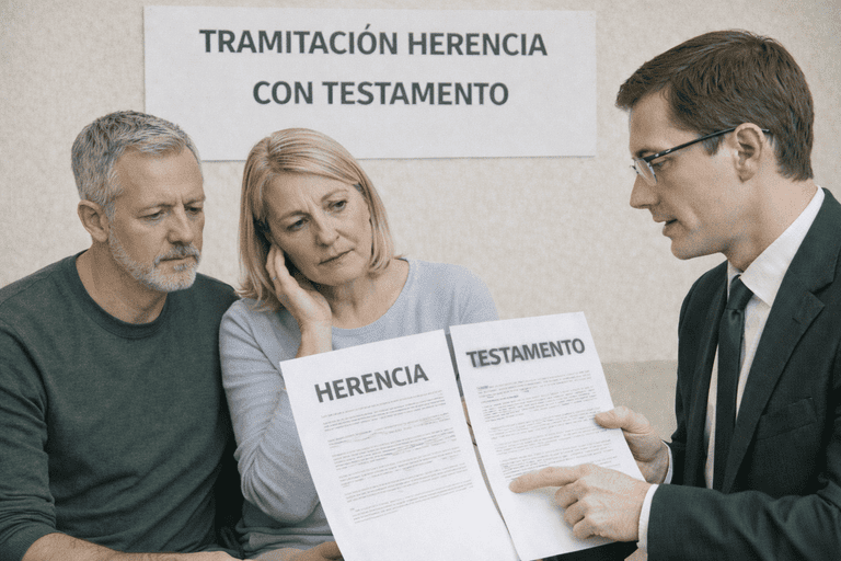 Tramitacion herencia con testamento